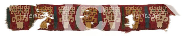 Fragment (Band), Peru, A.D. 700/900. Creator: Unknown.