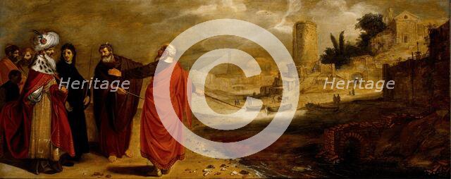 Aaron Changing the Water of the River into Blood, 1610. Creator: Jan Symonsz. Pynas.