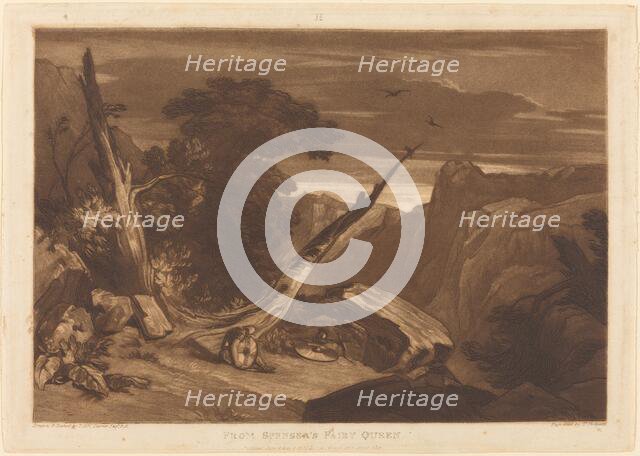 From Spenser's Fairy Queen, published 1811. Creator: JMW Turner.