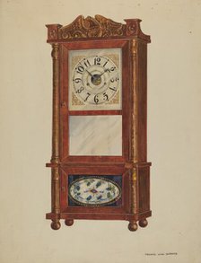 Shelf Clock, 1935/1942. Creator: Francis Law Durand.