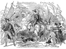 Procession of archers, 1844. Creator: Unknown.