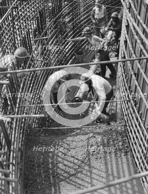 Berkeley Power Station, Berkeley, Ham and Stone, Stroud, Gloucestershire, 17/07/1958. Creator: John Laing plc.
