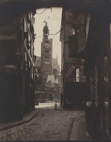 Rue de la Montagne-Sainte-Geneviève, 1898. Creator: Eugène Atget (French, 1857-1927).