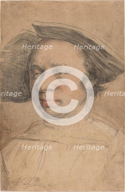 Portrait of a Man in a Broad-Brimmed Hat, c. 1526.