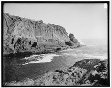 Devil's Pulpit, Bald Head Cliff, York, Maine, c1901. Creator: Unknown.