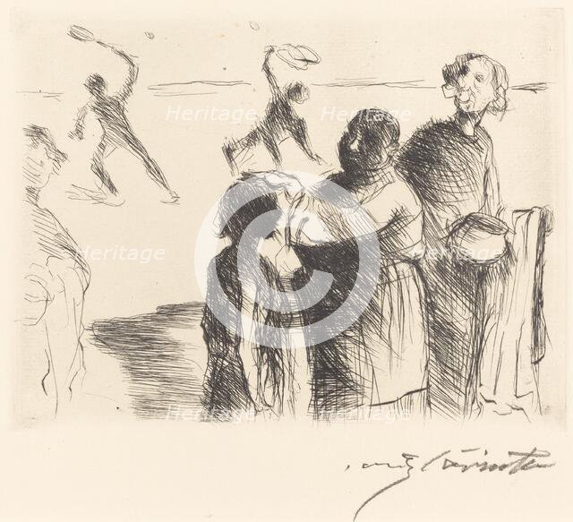 Das Gastmahl des Trimalchio: pl. II (The Banquet of Trimalchio: pl. II), 1919. Creator: Lovis Corinth.