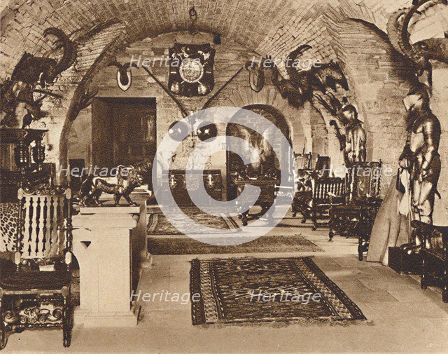 The Crypt, Glamis Castle', c1933 (1937). Artist: Unknown.