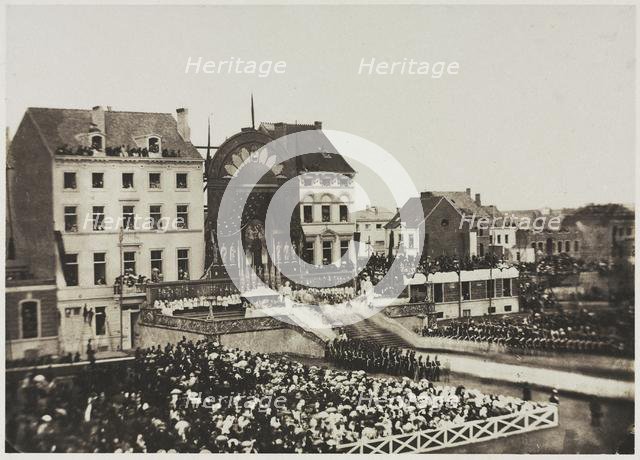 Untitled (Ceremony of Thanksgiving), July 1856. Creator: Louis Pierre Théophile Dubois de Nehaut (Belgian, 1799-1872).