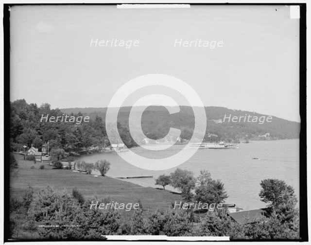 Hague bay, Lake George, N.Y., between 1900 and 1907. Creator: Unknown.