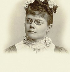 Portrait of the pianist and composer Laura Valborg Aulin (1860-1928). Creator: Anonymous.