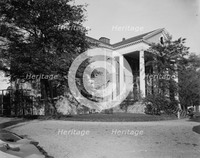 Hamilton Mansion, Woodlands Cemetery, Philadelphia, Pa., c1900. Creator: Unknown.