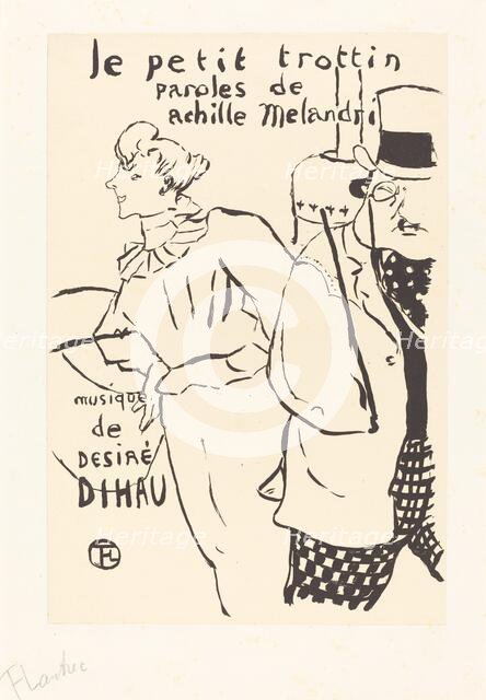 The Little Errand-Girl (Le petit trottin), 1893. Creator: Henri de Toulouse-Lautrec.