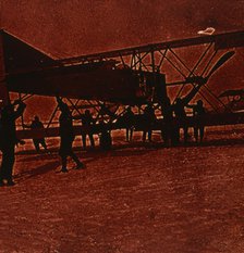 Snow manoeuvres, c1914-c1918. Artist: Unknown.