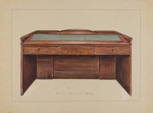 Desk, 1935/1942. Creator: Lawrence Phillips.