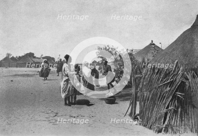''Dakar. Le village noir; L'Ouest Africain', 1914. Creator: Unknown.