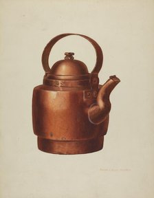 Copper Kettle, c. 1939. Creator: Edward L Loper.