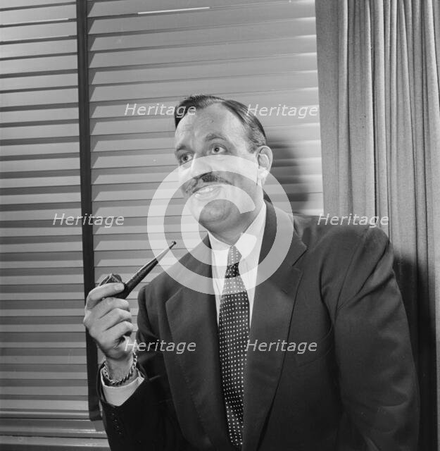 Portrait of Brick Fleagle, New York, N.Y., 1946. Creator: William Paul Gottlieb.