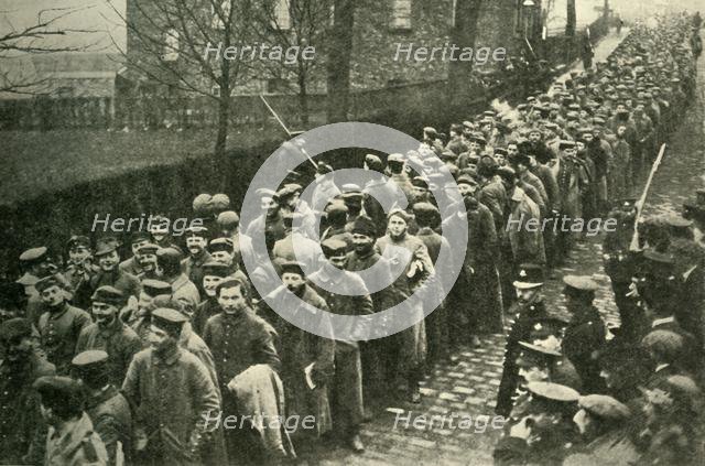 German prisoners of war in Britain, First World War, 1915, (c1920). Creator: Unknown.