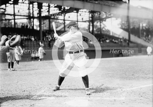 Baseball, Professional - Cleveland Players, 1913. Creator: Harris & Ewing.