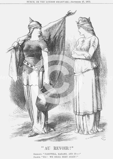 Au Revoir, 1873. Artist: Joseph Swain