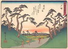 Totsuka, from the series The Fifty-three Stations of the Tokaido Road, early 20th century. Creator: Ando Hiroshige.