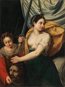 Judith with the head of Holofernes, c.1610-1615. Creator: Galizia, Fede (1578-1630).