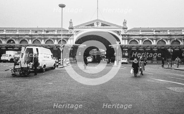 Smithfield Meat Market, City of London, January 1980. Creator: Peter Thompson.