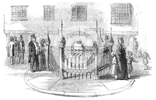 The Coronation-Stone, at Kingston-Upon-Thames, 1850. Creator: Unknown.
