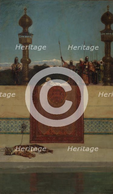 The Sultan's Tiger. Creator: Jean Joseph Benjamin Constant.