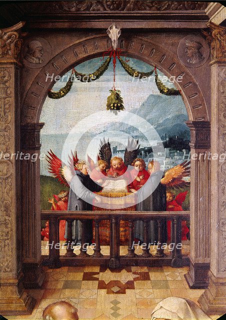 The Fountain of Life (Detail), 1519. Artist: Holbein, Hans, the Elder (1465-1524)