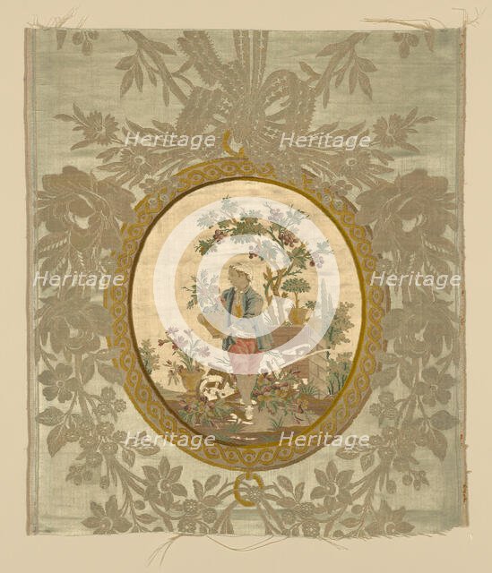 Panel, Lyon, Louis XVI period, 1750/75. Creator: Philippe de Lasalle.