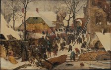 The Adoration of the Magi in the Snow, 1563. Creator: Bruegel (Brueghel); Pieter; the Elder (ca 1525-1569).