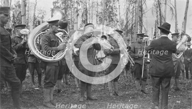 Band concert, between c1900 and c1930. Creator: Unknown.