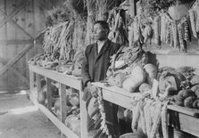 Horse's Ghost at the fair, Poplar, Mont., between c1910 and c1915. Creator: Bain News Service.