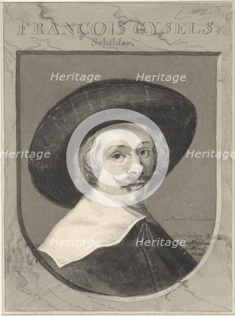 Portrait of Frans Gijsels, 1776. Creators: Frans Gijsels, Gerard van Nijmegen.