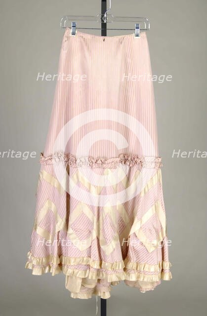 Petticoat, American, ca. 1895. Creator: Unknown.