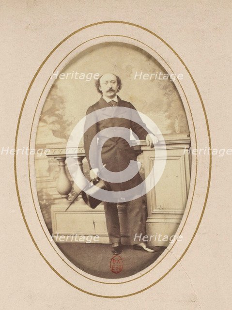 Portrait of the composer Luigi Arditi (1822-1903).