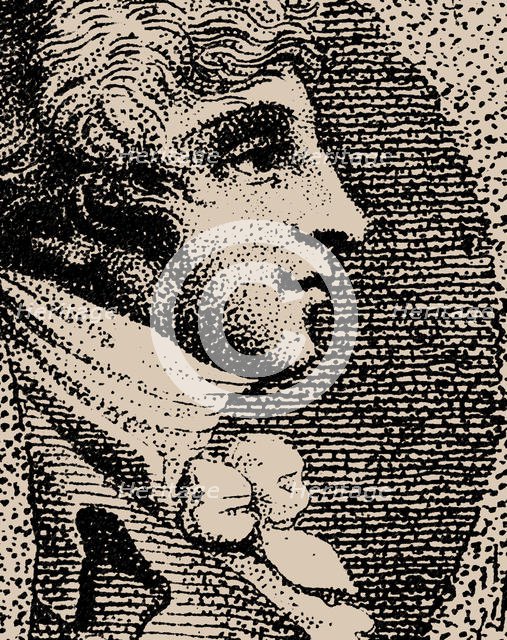 Portrait of the violinist and composer Feliks Janiewicz (1762-1848). Creator: Anonymous.