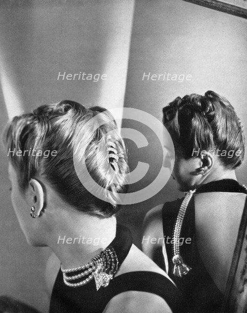 Mellerio dits Meller jewellery, 1938.Artist: Joffe