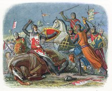 Battle of Alnwick, Northumberland, 1174, (1864). Artist: Unknown