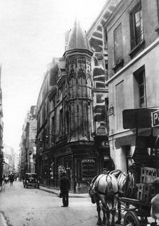 Rue Vieille du Temple, Hotel Barbette, Paris, 1931.Artist: Ernest Flammarion