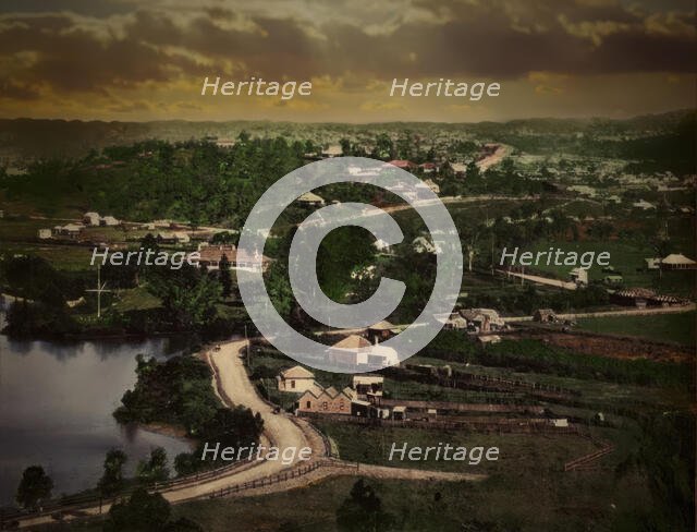 Hamilton Road, Brisbane, looking towards Bowen Hills, 1883. Creator: Unknown.