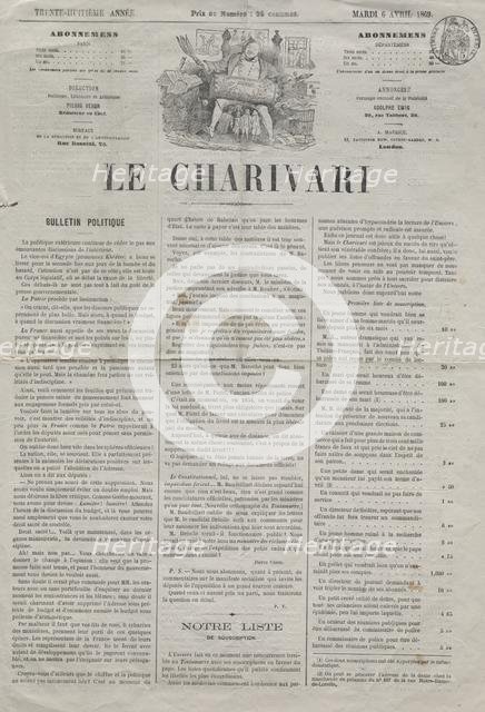 Actualities (No. 64): Difficulties in becoming svelte, 1869. Creator: Honoré Daumier (French, 1808-1879).