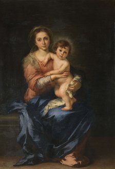 The Virgin and Child, 1650. Creator: Murillo, Bartolomé Estebàn (1617-1682).