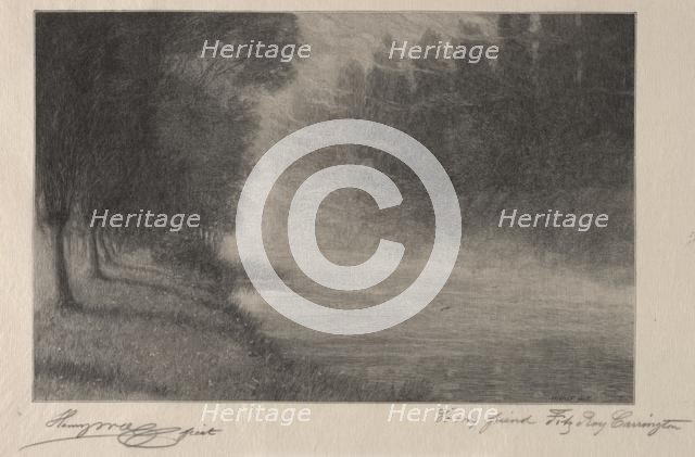 Morning Mists. Creator: Henry Wolf (American, 1852-1916).