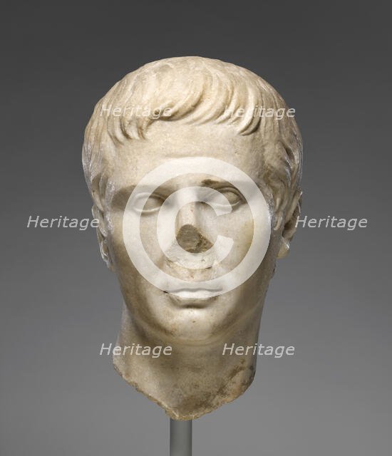Portrait Head, early 1st century A.D. Creator: Unknown.