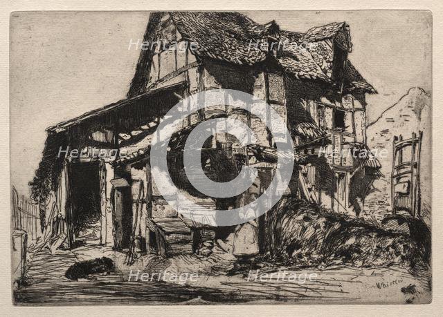 An Unsafe Tenement. Creator: James McNeill Whistler (American, 1834-1903).