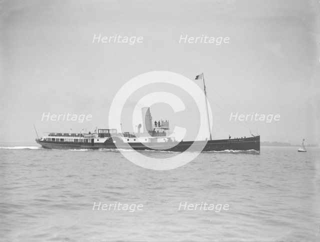 'PS Princess Mary', June 1911.  Creator: Kirk & Sons of Cowes.