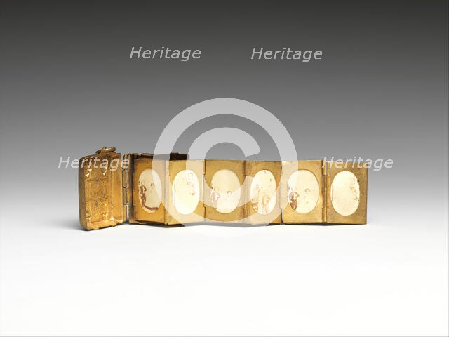 [Miniature Wedding Album of General Tom Thumb and Lavinia Warren], ca. 1863. Creator: Mathew Brady.