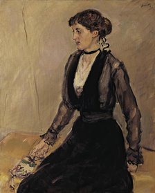 Miss Eva Steinbarth, 1915. Creator: Max Slevogt.